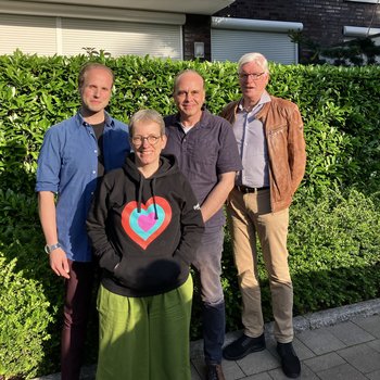 Gruppenportrait Die Linke Fraktion Hamburg-Nord.