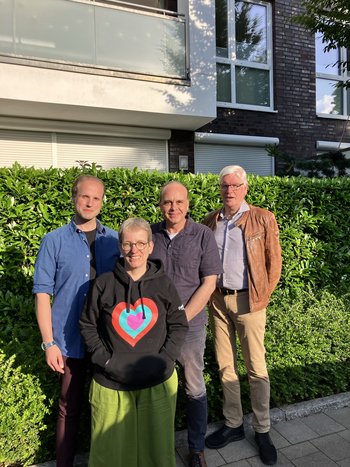 Gruppenportrait Die Linke Fraktion Hamburg-Nord.